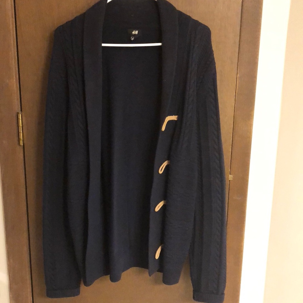 H&M cable knit cardigan